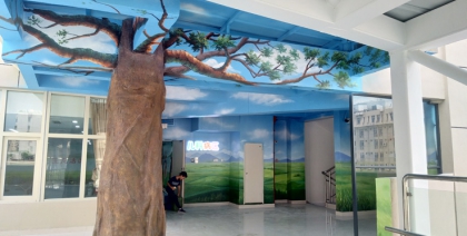 墙体彩绘的类型和施工对比