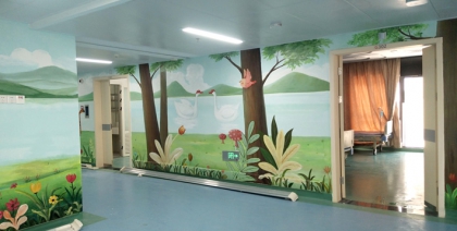 墙体彩绘中的“形”与“色”