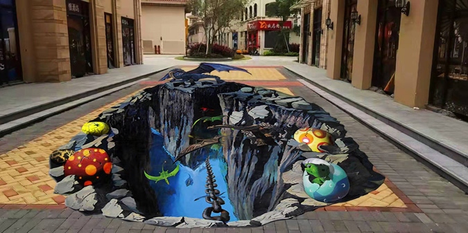 一起来欣赏美翻了的涂鸦墙绘